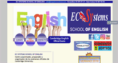 Desktop Screenshot of ecsystemsschool.com