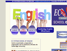 Tablet Screenshot of ecsystemsschool.com